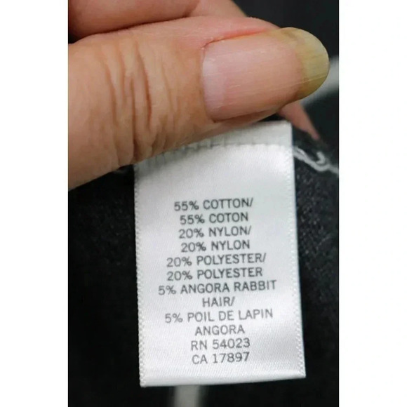 Banana Republic Long Sleeve Sweater Dress-Medium-Angora Rabbit Hair Blend - Picture 6 of 8